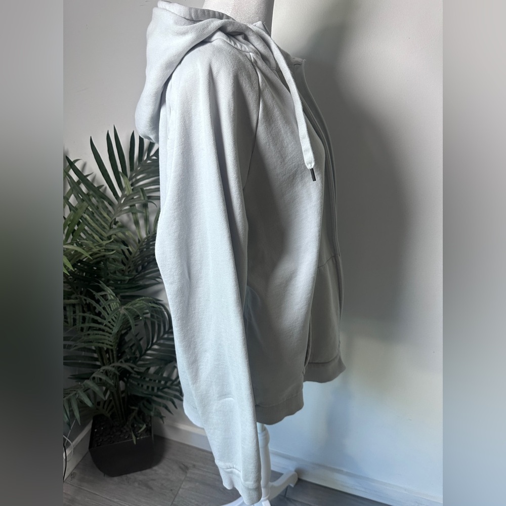 Men’s Under Armour Rival Light Gray Cotton Hoodie size XXL - Picture 5 of 12